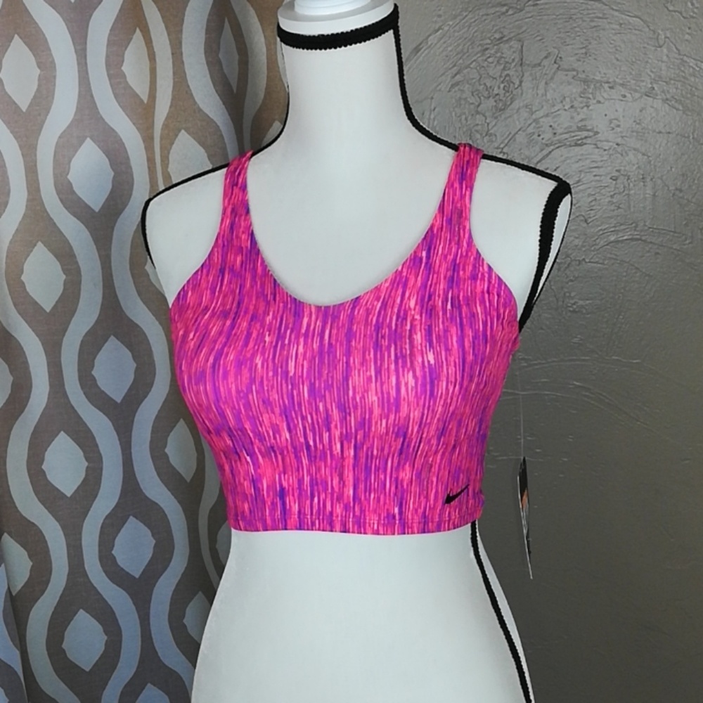 Nike sports bra got pink size S